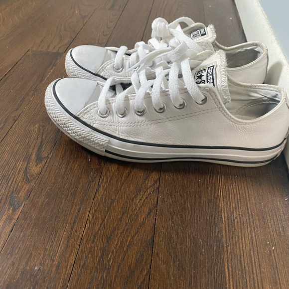 Converse Chuck Taylor All Star Lo Leather White - Picture 2 of 6